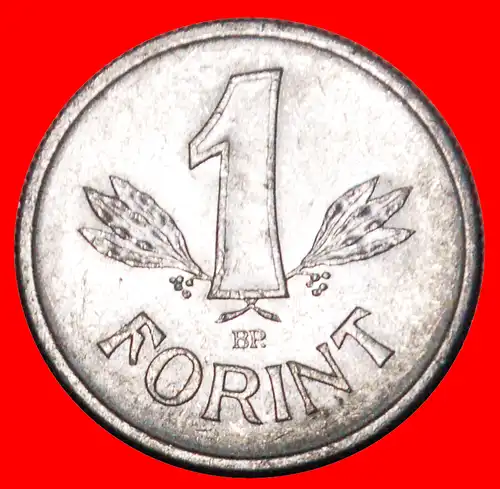 * KOMMUNISTISCHER TYP MIT STERN (1967-1989): UNGARN ★ 1 FORINT 1967 ENTDECKUNG MÜNZE! * COMMUNIST TYPE: HUNGARY ★DISCOVERY COIN!  