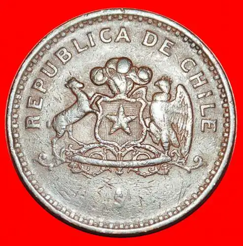Ⰶ GEKRÖNTER KONDOR (1981-2000): CHILE ★ 100 PESO 1998!