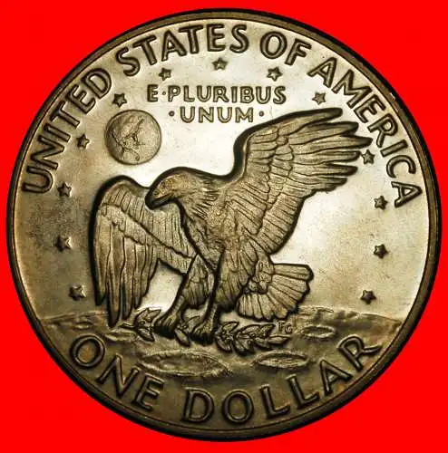 Ⰿ MOND-DOLLAR (1971-1999): US ★ 1 DOLLAR 1974S PP! Eisenhower (1890-1969) Ⰿ LUNAR DOLLAR (1971-1999): USA ★