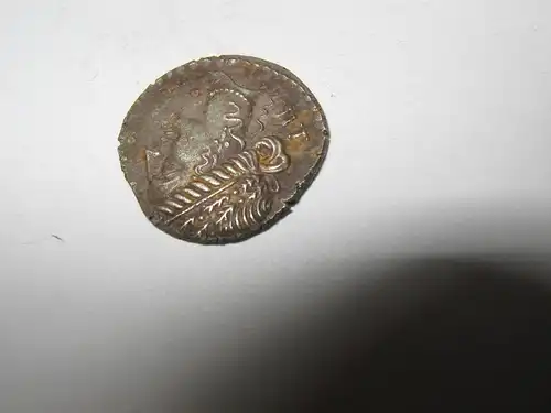 Julius Caesar AR Denar. Militärische Münzstätte bewegt sich mit Caesar, 48-47 v. Chr.