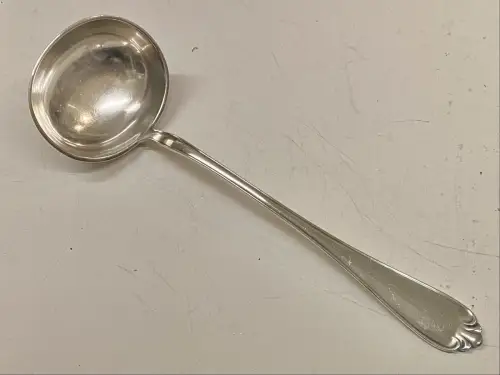 Wilkens Martin Suppenkelle Muster #515 90er Silber Auflage 32 cm TOP!