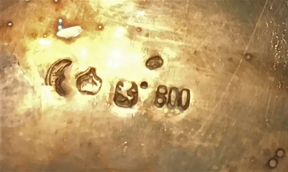 Antike Kaffeekanne - Silber 800 - Gebr. Deyhle Schwäbisch Gmünd 9