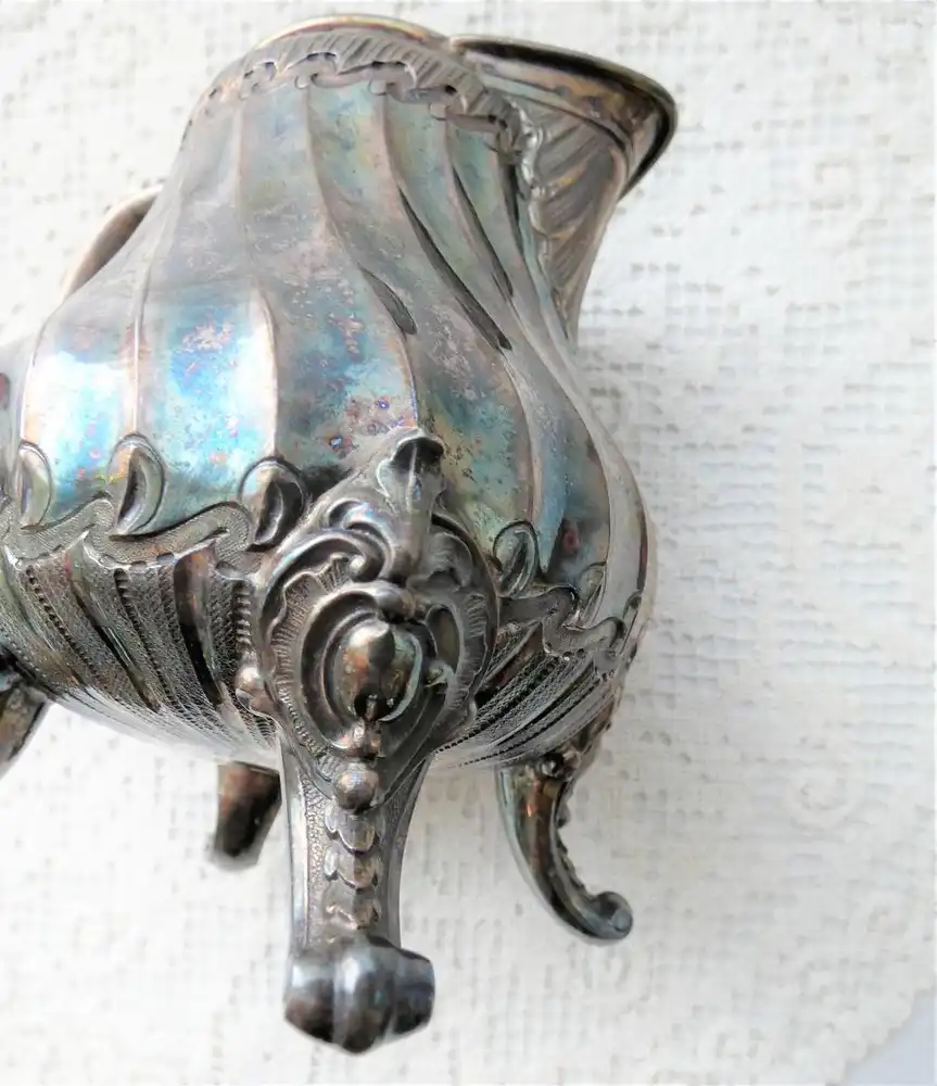 Antikes Milchkännchen-Silber 800 - Gebr. Deyhle Schwäbisch Gmünd 7