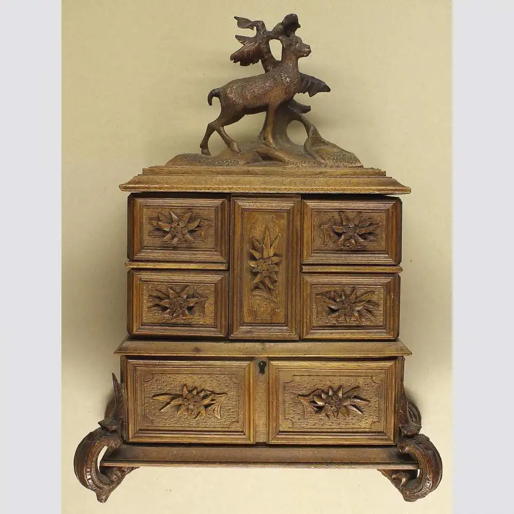 Original Brienzer Schmuckkästchen um 1900.  0