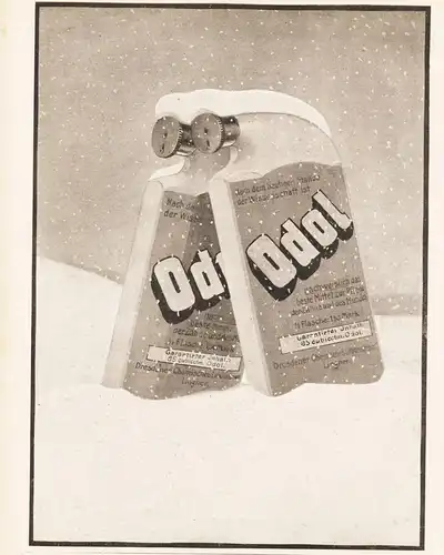 Historische Original-Reklame / Ganzseiten-Anzeige ODOL von 1907
