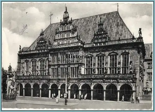 [Ansichtskarte] Bremen Rathaus. 