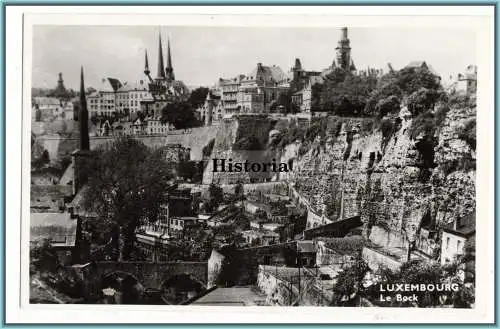 [Ansichtskarte] Luxembourg - Le Bock. 