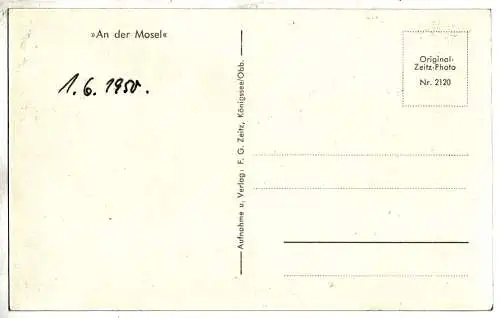 [Ansichtskarte] Bernkastel a.d. Mosel. 