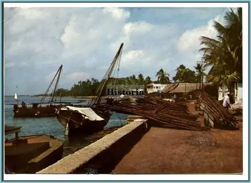 [Ansichtskarte] Lamu Seafront. 