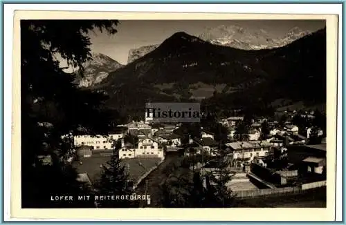 [Ansichtskarte] Lofer Mit Reitergebirge. 