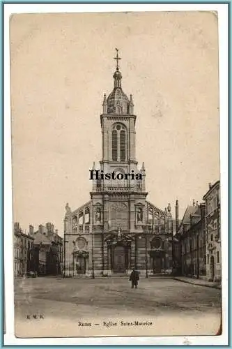 [Ansichtskarte] Carte Postale  - Reims - Eglise Saint-Maurice. 