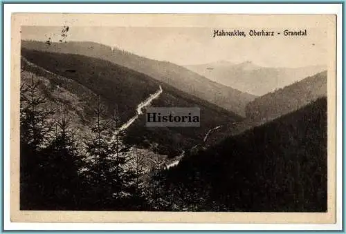 [Ansichtskarte] Hahnenklee, Oberharz - Granetal. 