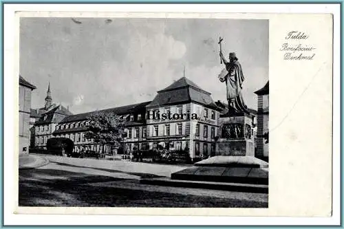 [Ansichtskarte] Fulda - Bonifacius Denkmal. 