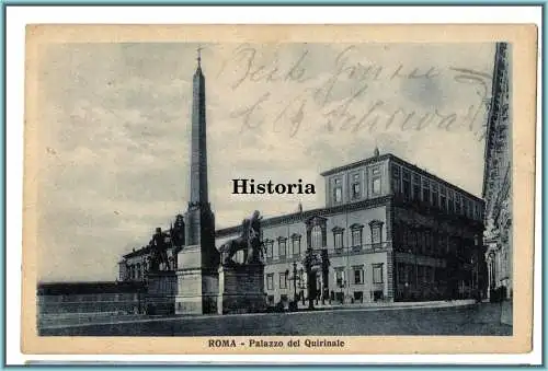 [Ansichtskarte] Roma  - Palazzo del Quirinale. 