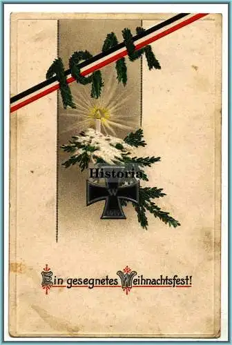 [Feldpostkarte] Ein gesegnetes Weihnachtsfest 1914. 