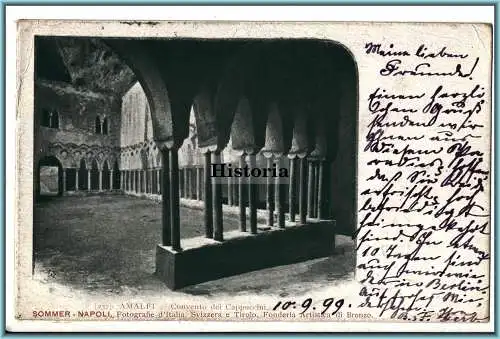 [Ansichtskarte] Amalfi - Convento dei Cappuccini. 