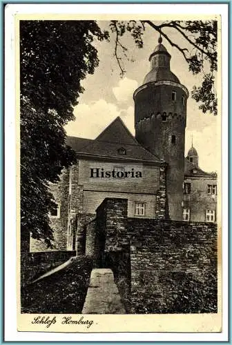 [Ansichtskarte] Oberbergisches Heimatmuseum auf Schloss Homburg. 