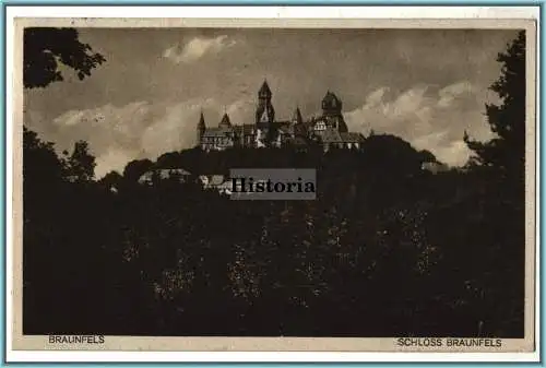 [Ansichtskarte] Braunfels Schloss Braunfels. 