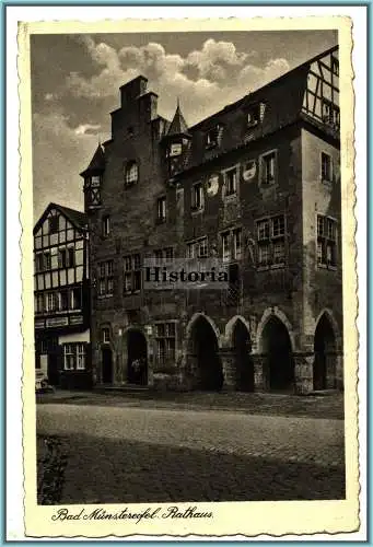 [Ansichtskarte] Bad Münstereifel - Rathaus. 