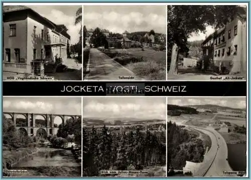 [Ansichtskarte] Jocketa (Vogtländische Schweiz) - DDR 1967. 