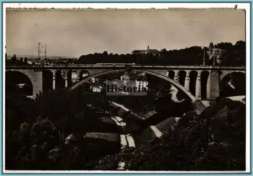 [Ansichtskarte] Luxembourg - Pont Adolphe et Vallée de la Pétrusse. 