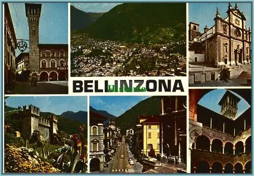 [Ansichtskarte] Bellinzona. 