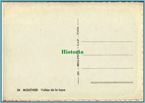 [Ansichtskarte] Mouthier - Vallée de la Loue. 