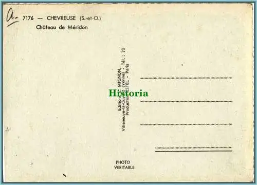 [Ansichtskarte] Chevreuse (Yvelines) , Château de Méridon. 