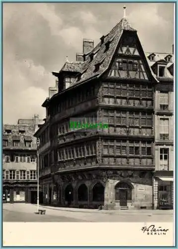 [Ansichtskarte] Straßburg - Strasbourg - Kammerzellhaus. 