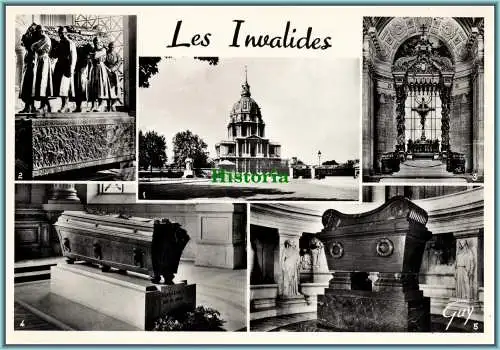 [Ansichtskarte] Paris - Les Invalides. 