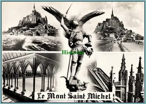 [Ansichtskarte] Paris - Le Mont Saint Michel. 