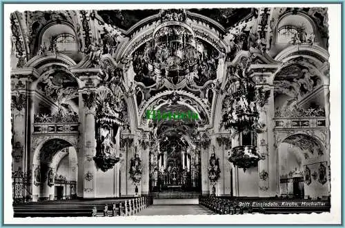 [Ansichtskarte] Einsiedeln - Kirche, Hochaltar. 