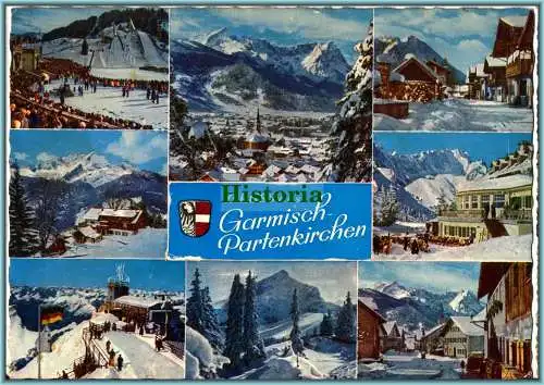 [Ansichtskarte] Gruß aus Garmisch-Partenkirchen 1971. 