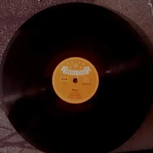 Schellackplatte 78 U/Min. : Caterina Valente - Wo meine Sonne scheint / Romeo  1957