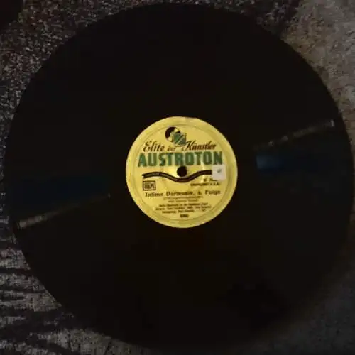 Schellackplatte : Heinz Neubrand mit seiner Hammondorgel - Intime Barmusik 6.Folge - 1950