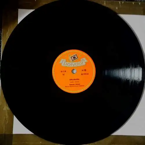 Schellackplatte 78 U/Min. : Caterina Valente – Granada / Si Tout Etait Fini  - 1956