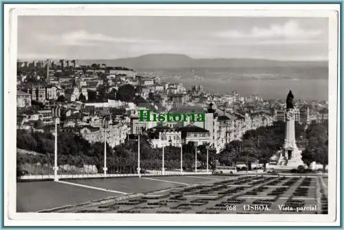 [Ansichtskarte] Lisboa - Vista Parcial -  1956. 