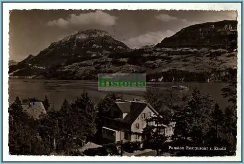 [Ansichtskarte] Ferienheim Kindli - Gersau-Brunnen am Vierwaldstättersee. 