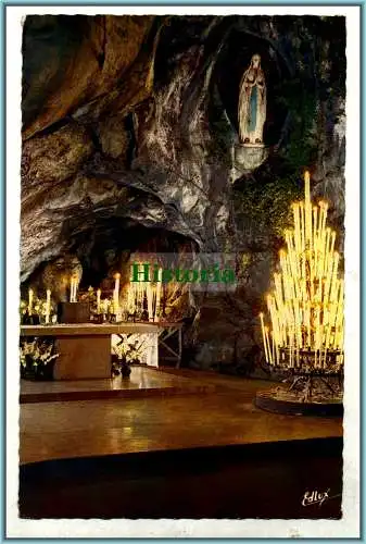 [Ansichtskarte] Lourdes - La Grotte Miraculeuse - 1966. 