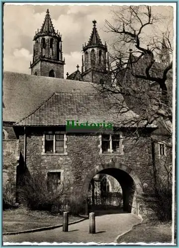 [Ansichtskarte] Magdeburg - Dom Remtergang - DDR 1957. 