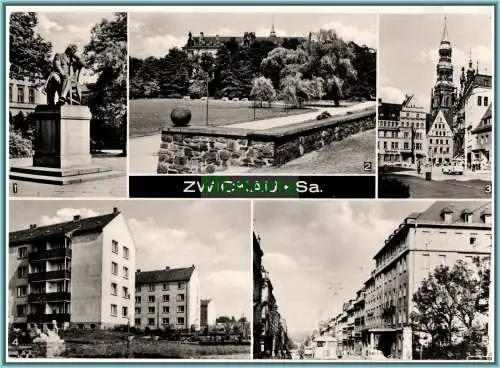 [Ansichtskarte] Zwickau  - DDR 1975. 