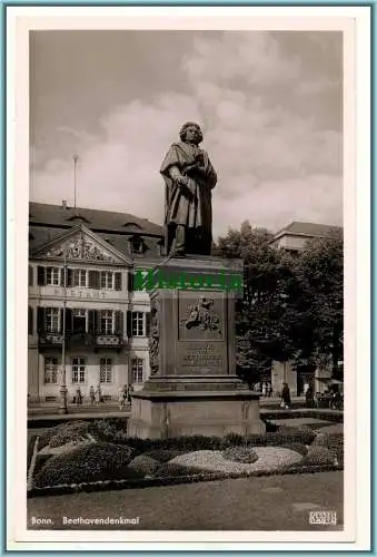 [Ansichtskarte] Bonn - Beethovendenkmal. 