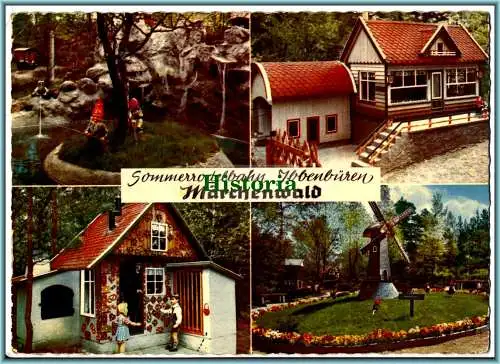 [Ansichtskarte] Märchenwald Sommerrodelbahn Ibbenbüren 1962. 