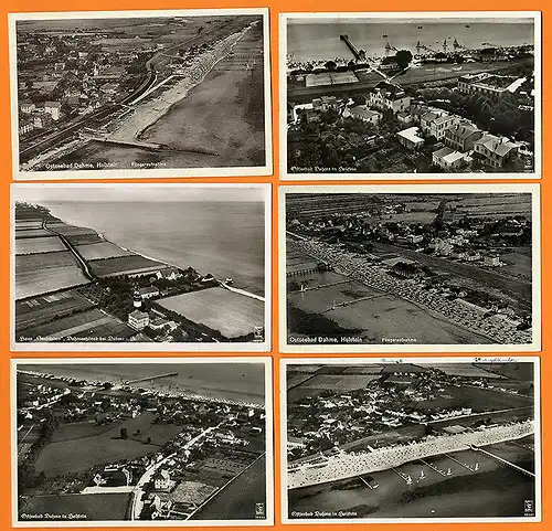  Ostsee Bad Dahme 10 Luftbild Foto Postkarten um 1940