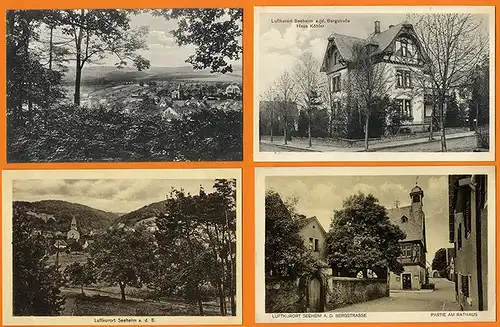  Bensheim Auerbach  Bergstraße 16 alte Postkarten mit Schloss Ansichten ab 1900