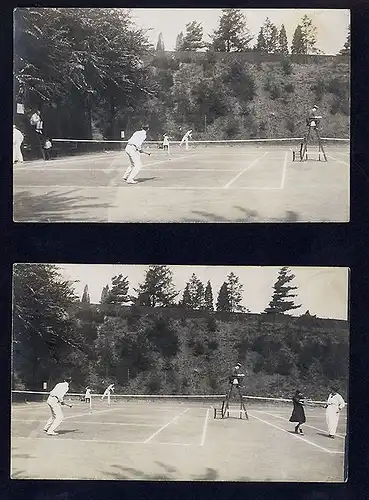 Westfalen Tennis Club Viersen 11 Foto Postkarten Tennis Turnier Wettkampf 1913