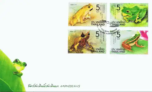 Thai Amphibians -FDC(I)-I-