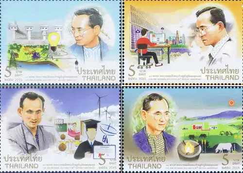 H.M. King Bhumibol Adulyadej's 88th Birthday Anniversary -KB(I)- (MNH)