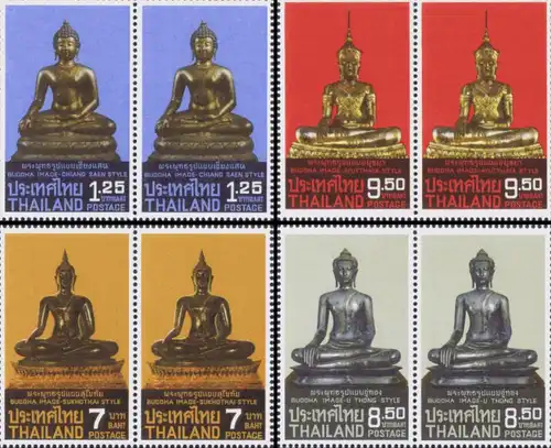 Buddhafigures (I) -PAIR- (MNH)