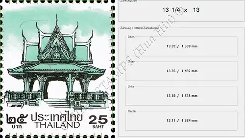 Definitive: PAVILION 25B 2nd PRINT (TKS) -CORNER BLOCK OF 4 A.L. RNG- (MNH)